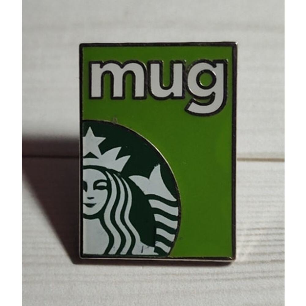 Starbucks Collector Pin Coffee Cup Mug & Siren Logo Enamel Lapel Hat Badge